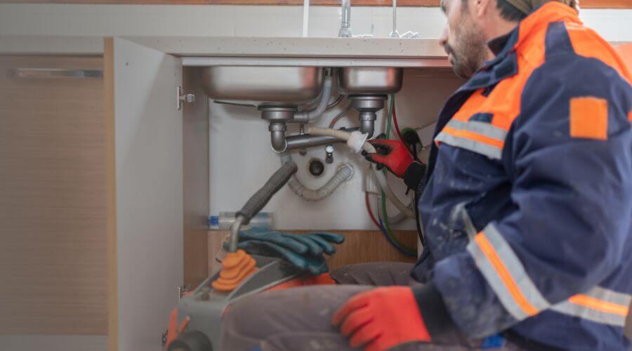Professional slab leak plumber services in Sublime, TX